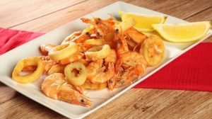 Fritto Calamari e Gamberi*